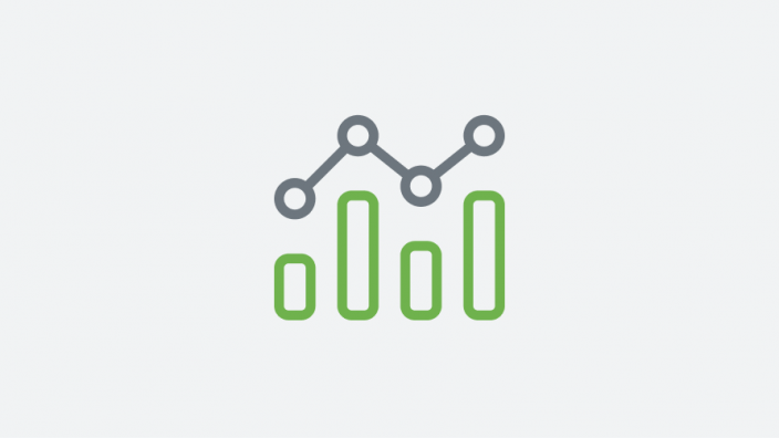 Eine Illustration eines Liniendiagramms